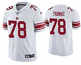 Nike Men & Women & Youth New York Giants #78 Andrew Thomas 2020 White Vapor Untouchable Limited Stitched Jersey,baseball caps,new era cap wholesale,wholesale hats